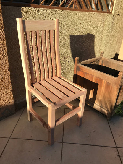 Solid Redwood Dining Chair