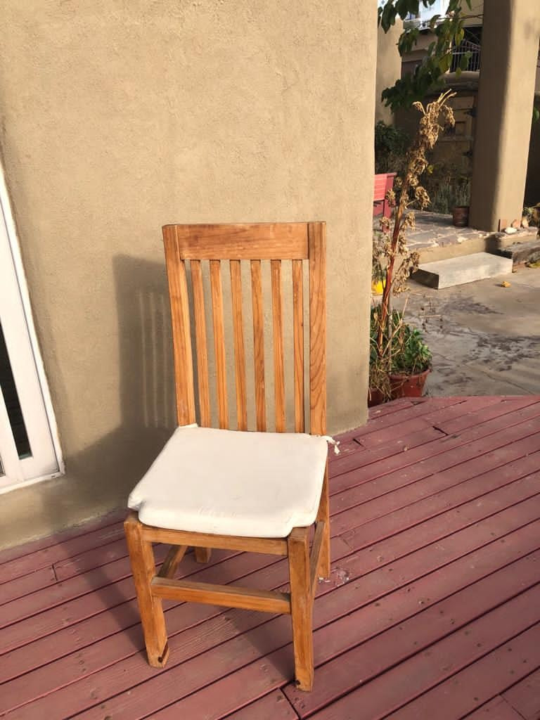 Solid Redwood Dining Chair