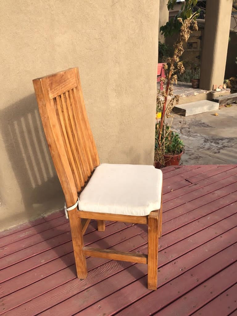 Solid Redwood Dining Chair